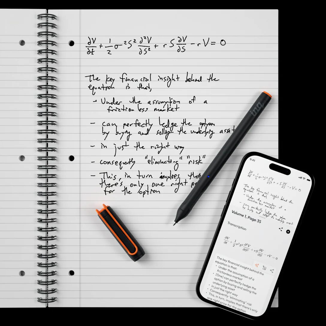 Build custom apps that connect with inq pens.